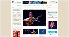 Desktop Screenshot of flamenco-culture.com